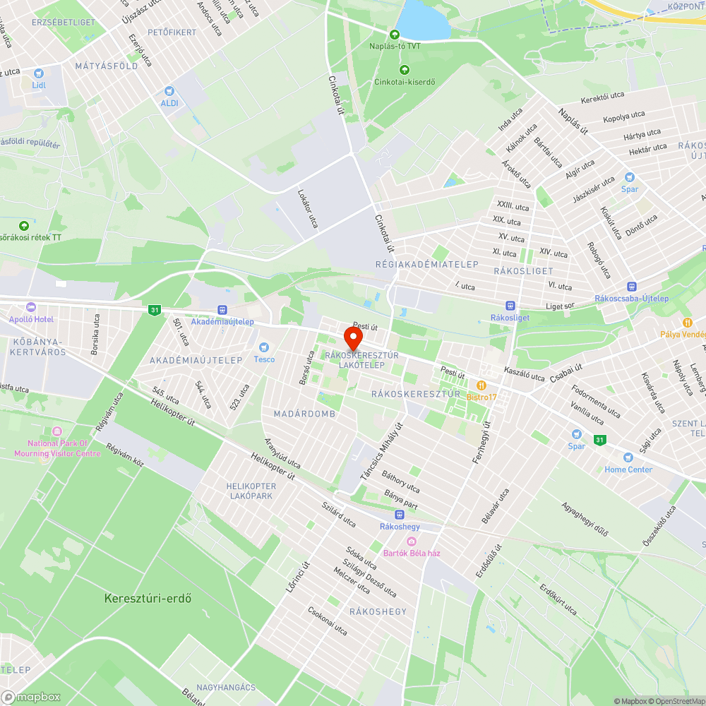 A hiányzó láncszem... bejelentés helye