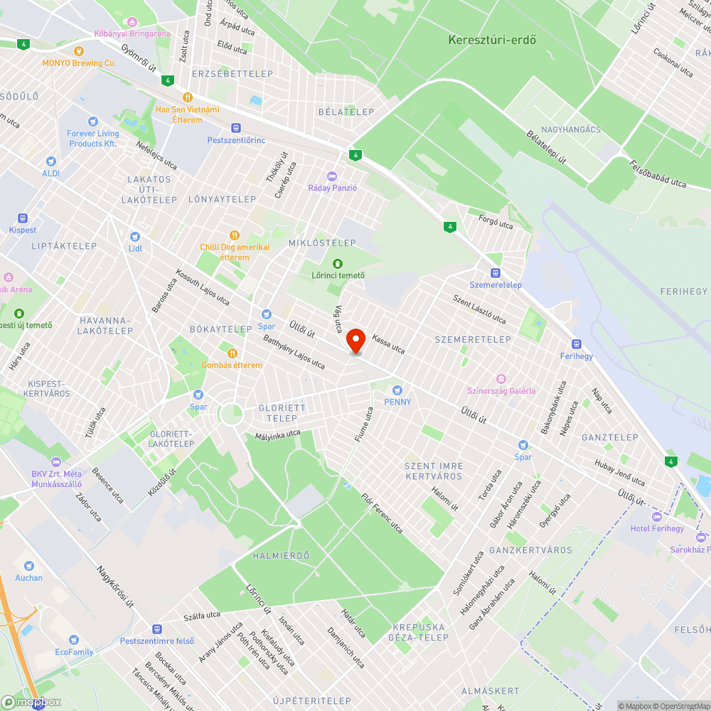 Trehányság / Üllői út 625. bejelentés helye