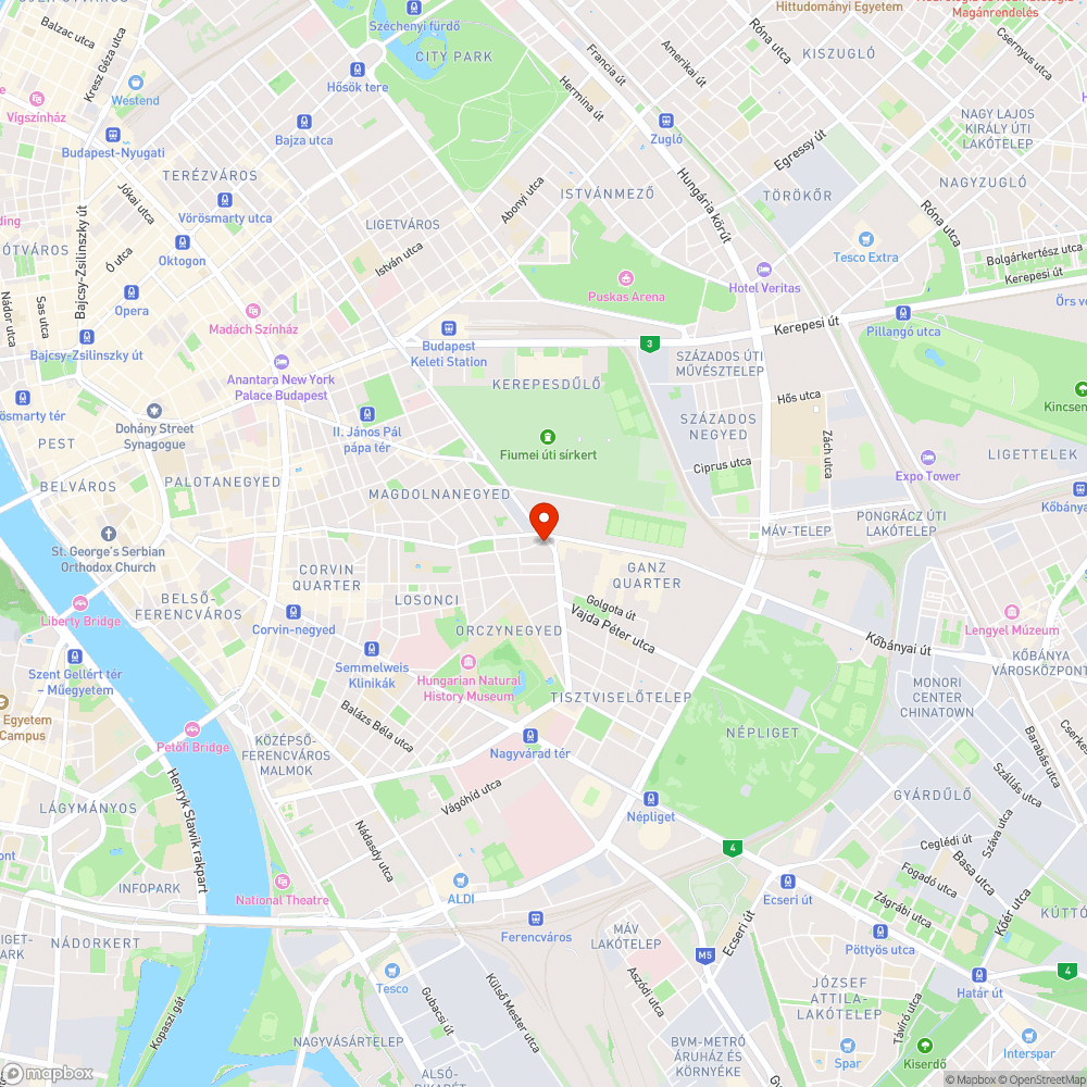 Sérült a behajtó a parkolóházhoz. bejelentés helye