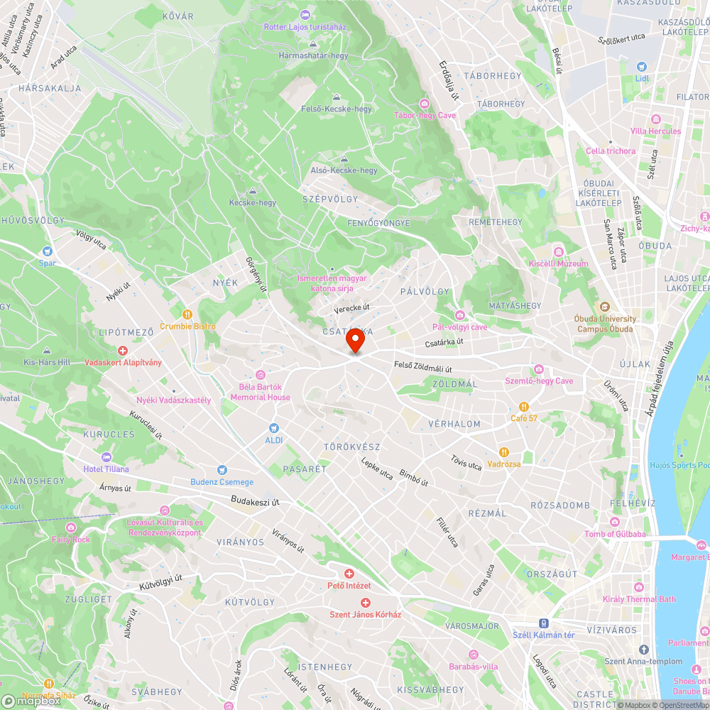 Járdán való nehéz közlekedés bejelentés helye