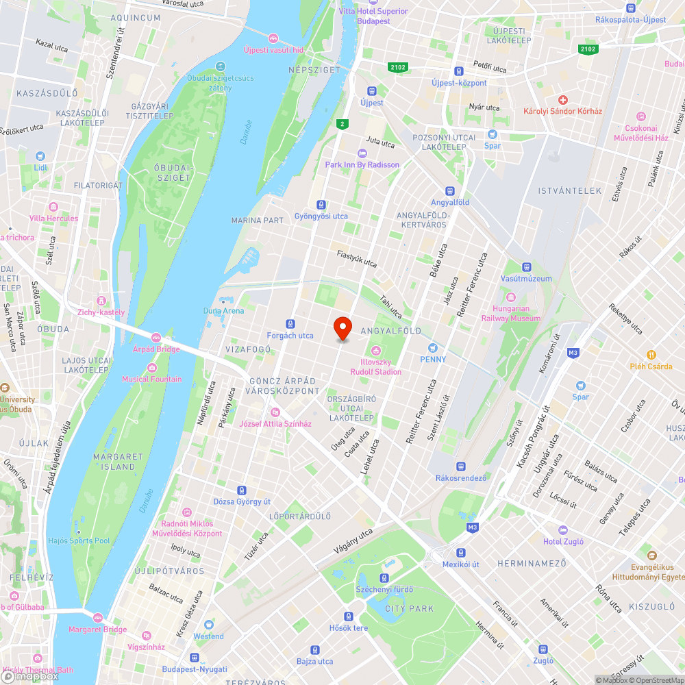 Röppentyű utca szemétkupac bejelentés helye