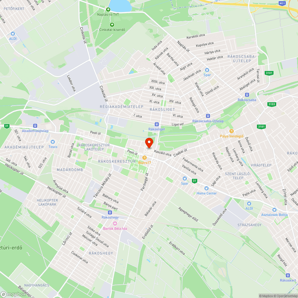 Graffex bejelentés helye