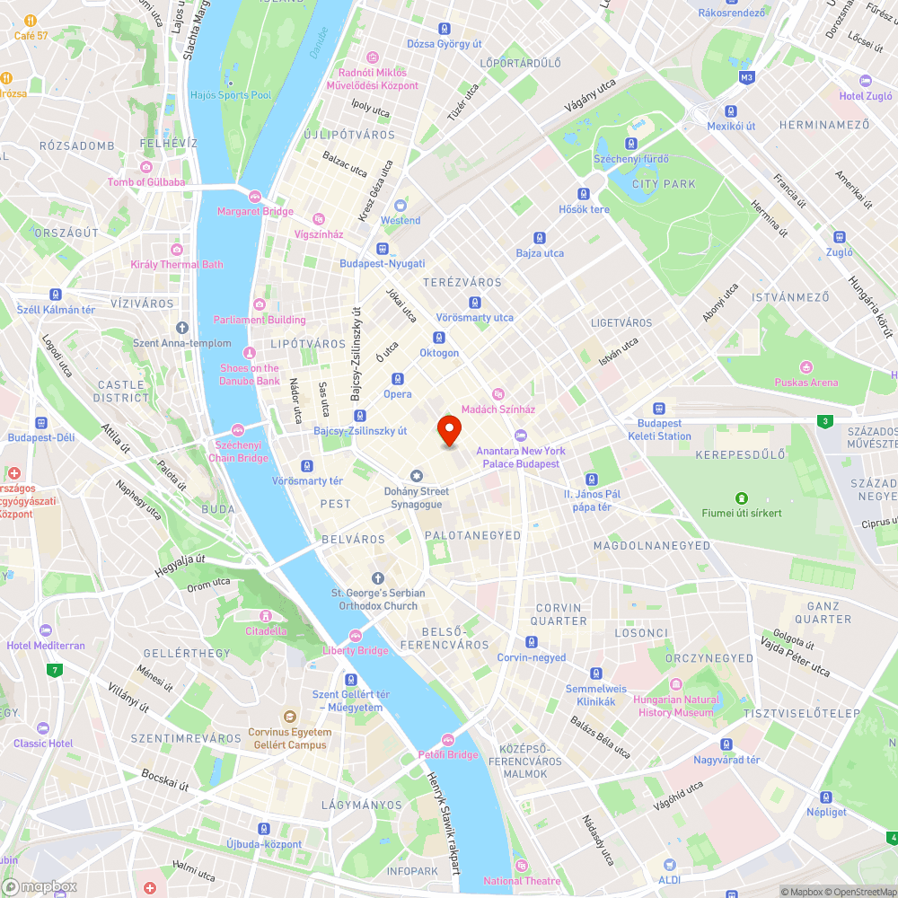 Lezárt parkoló bejelentés helye