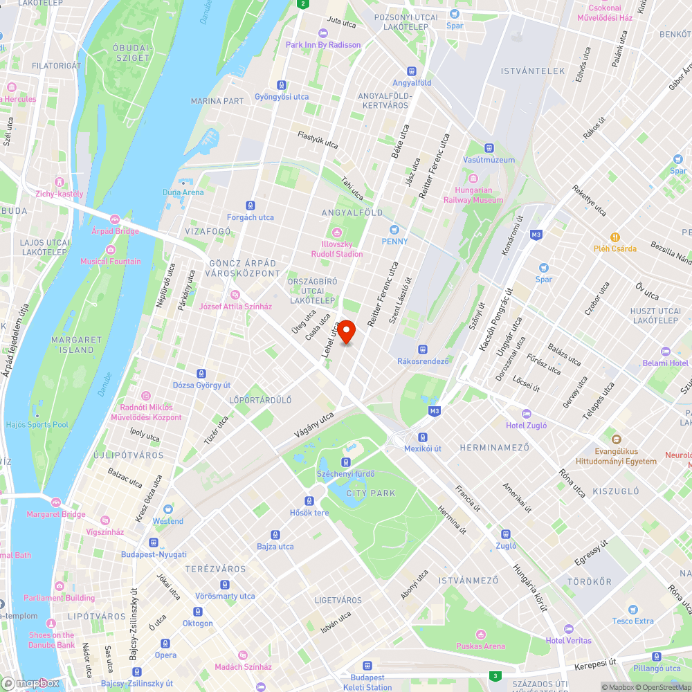 Szemét az utcán bejelentés helye