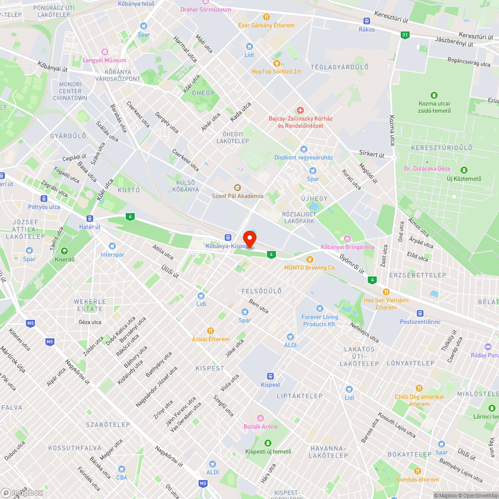 Trehányság / Gyorsforgalmi út-KÖKI bejelentés helye