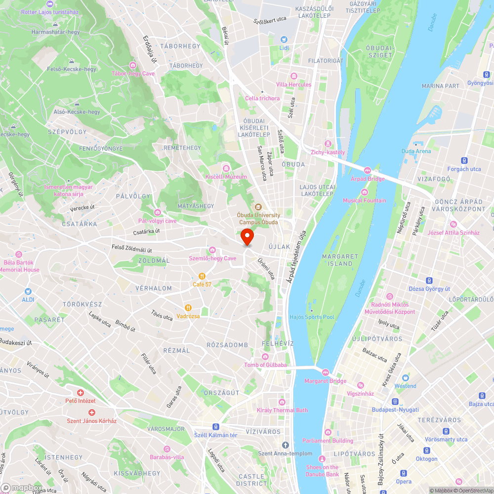 szépvölgyi út 54-el szemben rendezetlen környezet bejelentés helye