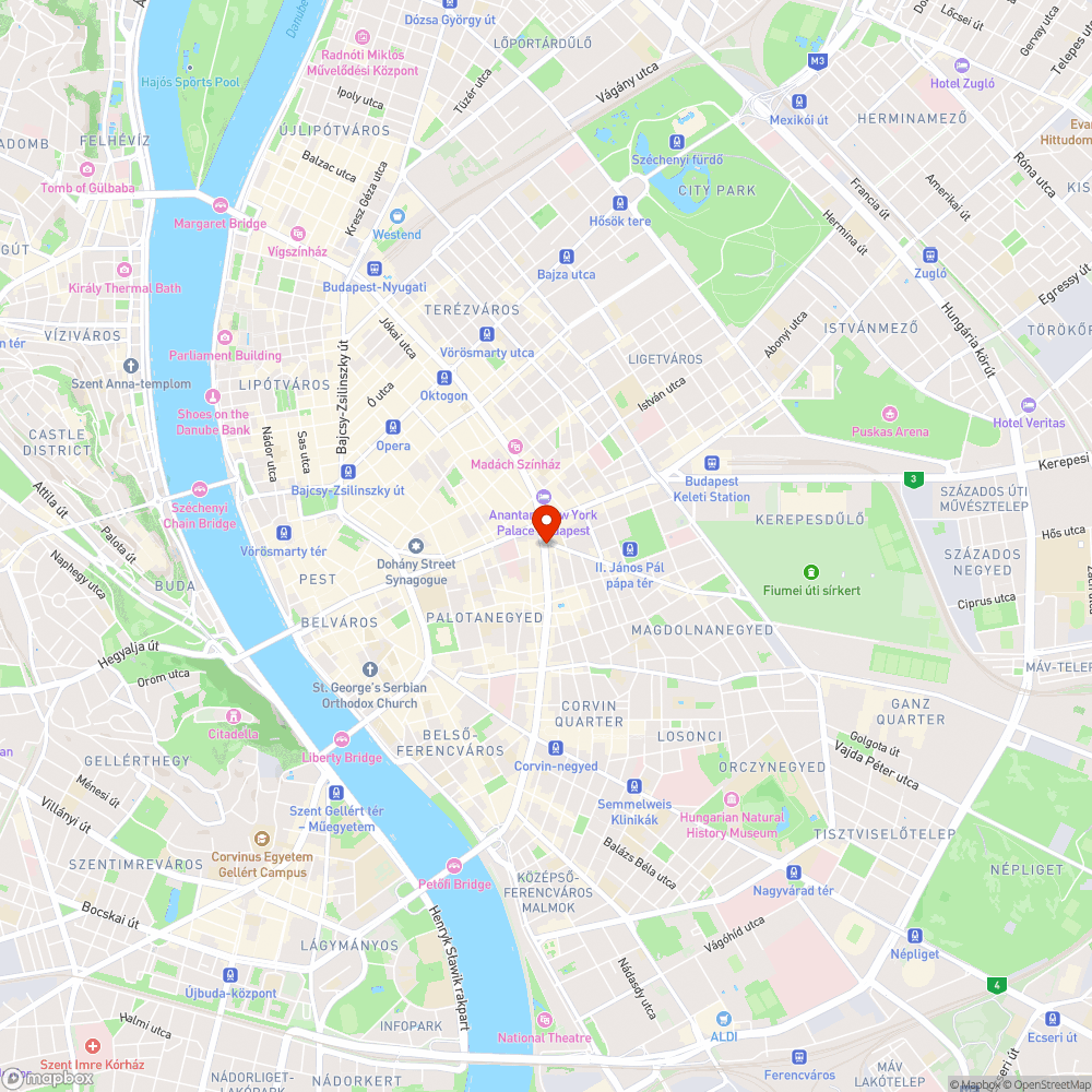 Kátyú a blahán bejelentés helye