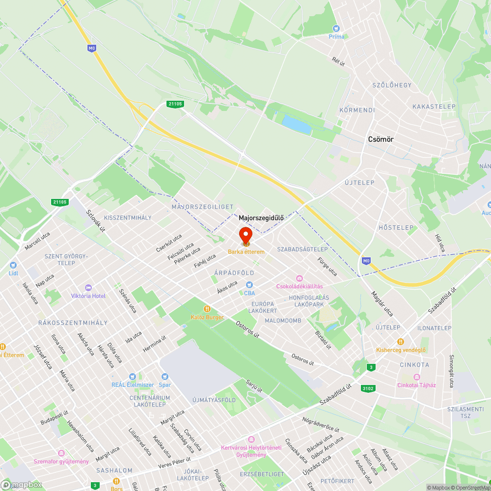 Kerékpárútra hajló korlát bejelentés helye