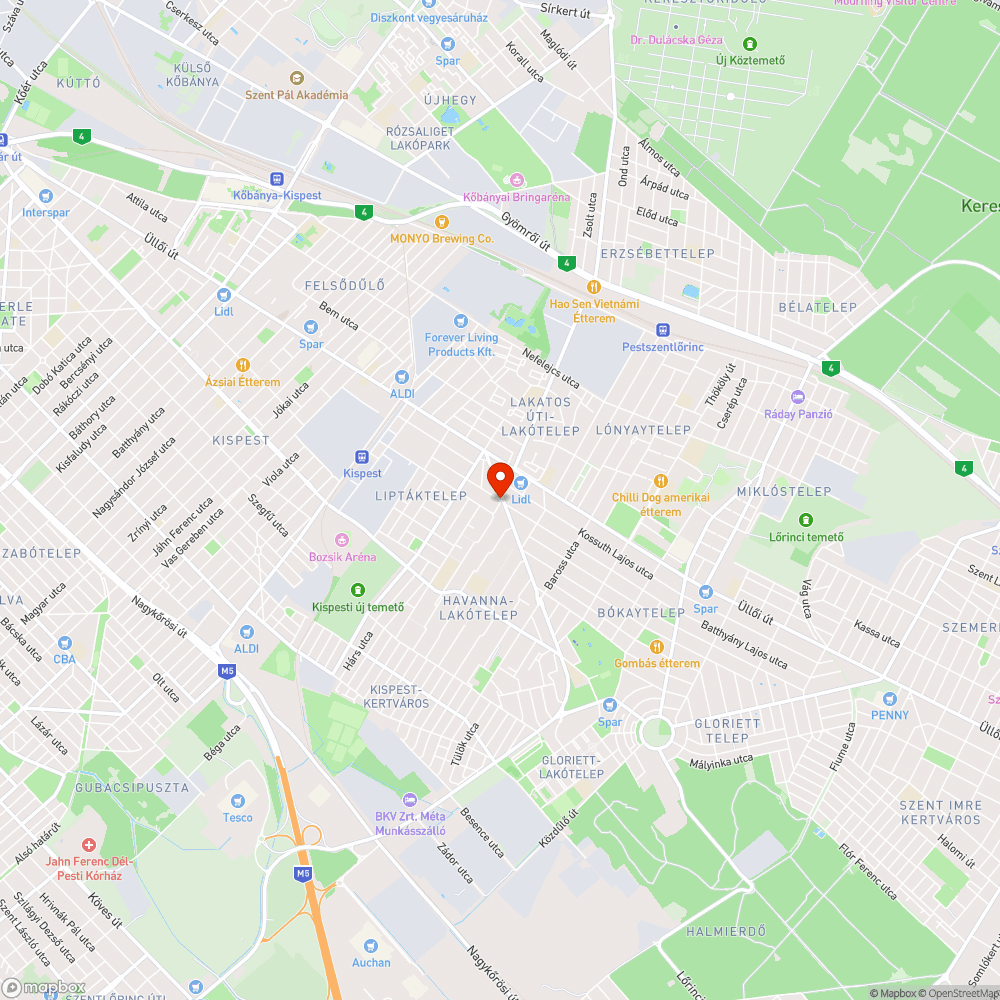 Lyukas fedlap bejelentés helye