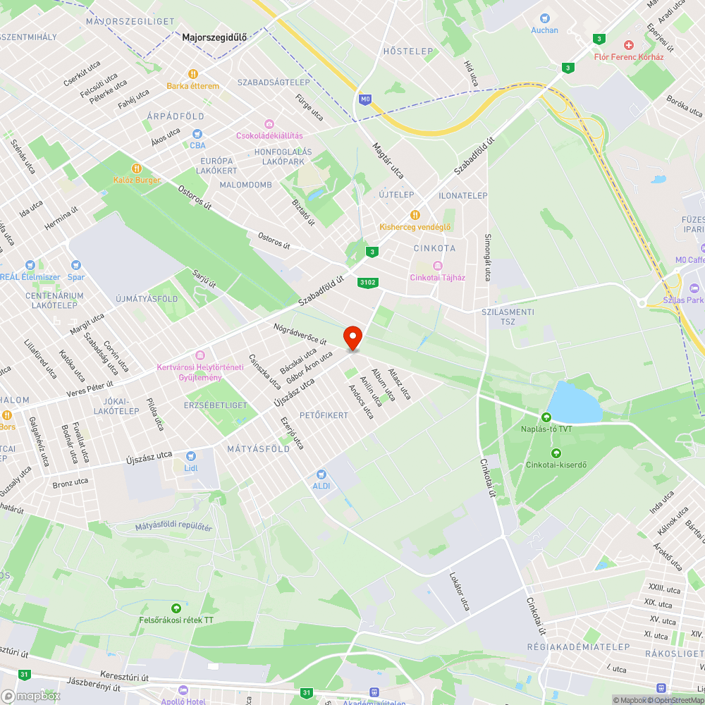 Lepottyant 30-as tábla bejelentés helye