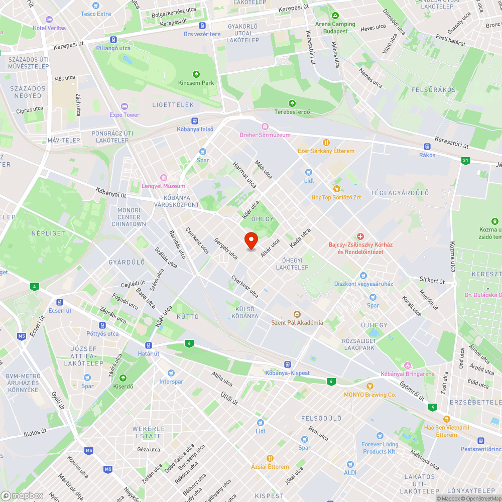 Állandó jellegű szemét, omladozó vakolat bejelentés helye