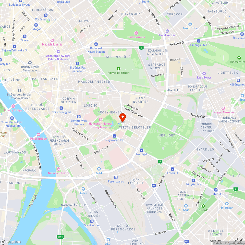 Leszakadt telefonvezeték bejelentés helye