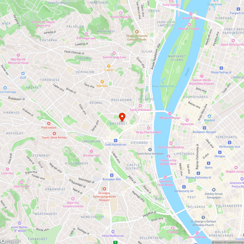 30-as zóna tábla hibák (Bimbó út - Fillér utca közti terület) bejelentés helye