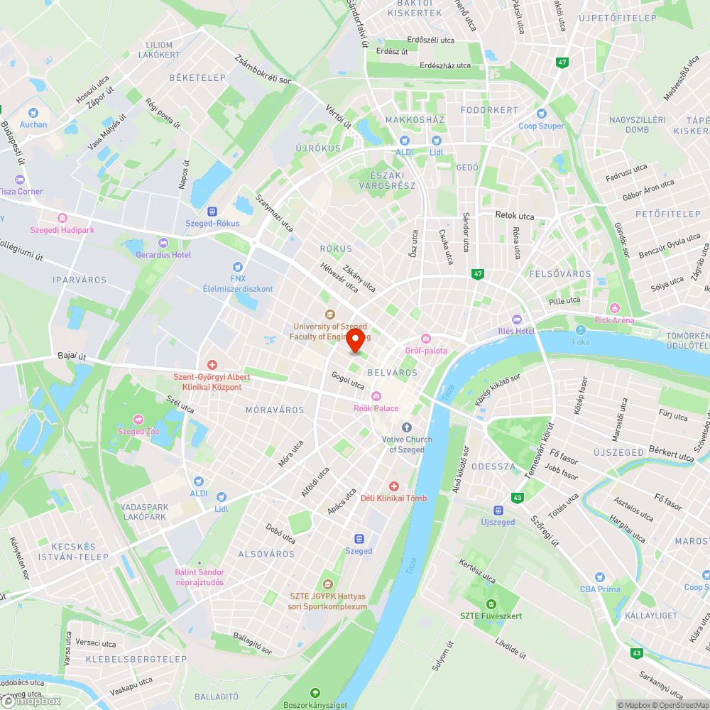 Mély kátyúk az Attila utca/Jósika utca (Bartók tér) sarkán bejelentés helye