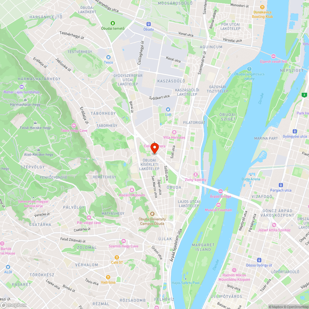 Kidöntött tábla a Vörösvári úti rendelő parkolójában bejelentés helye