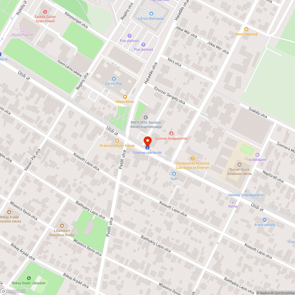 Illegálisan kihelyezett reklámtábla bejelentés helye