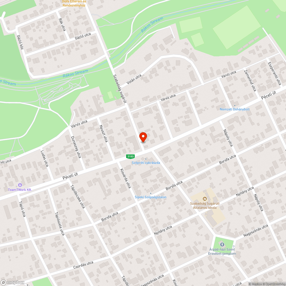 Lyukakkal teli zebra bejelentés helye