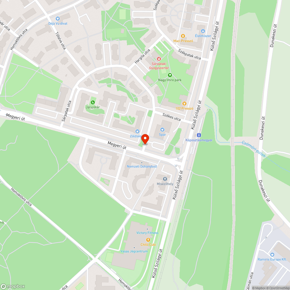 kikerülhetetlen kátyúk bejelentés helye