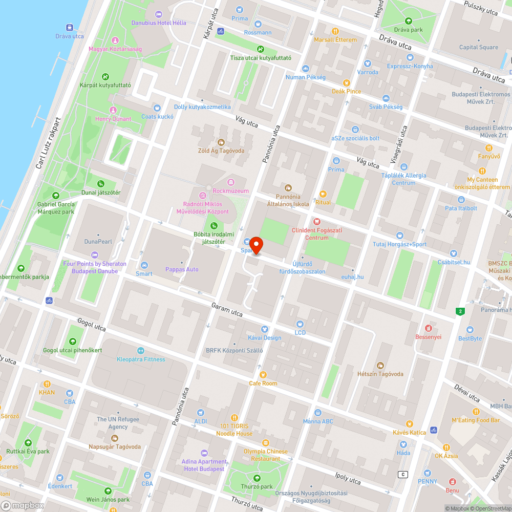 Földkupacok a járdán bejelentés helye