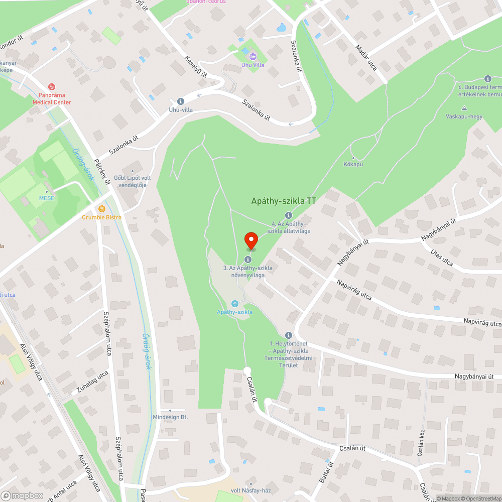 Szalagok bejelentés helye