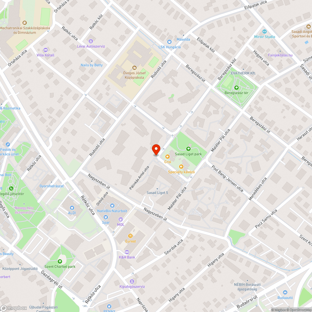 Feltúrt, befejezetlen Szedersor utca bejelentés helye