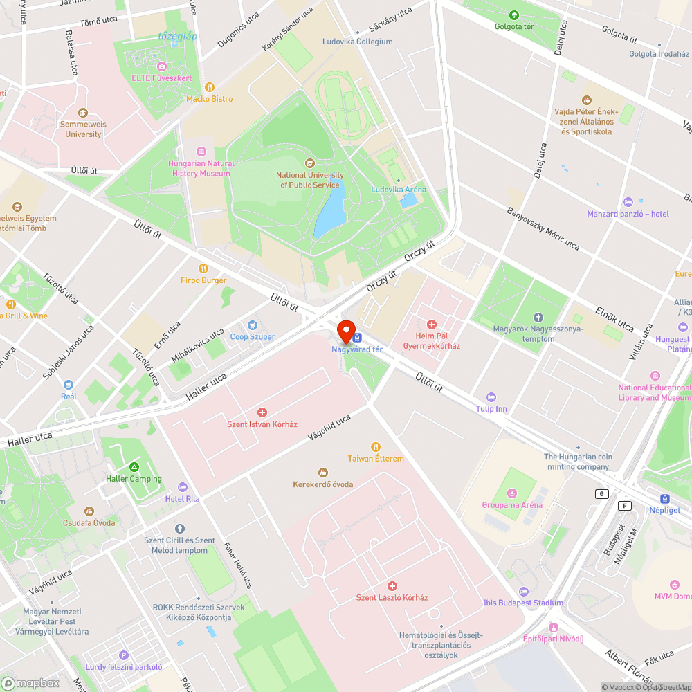 Megrongált Telekom szekrény bejelentés helye