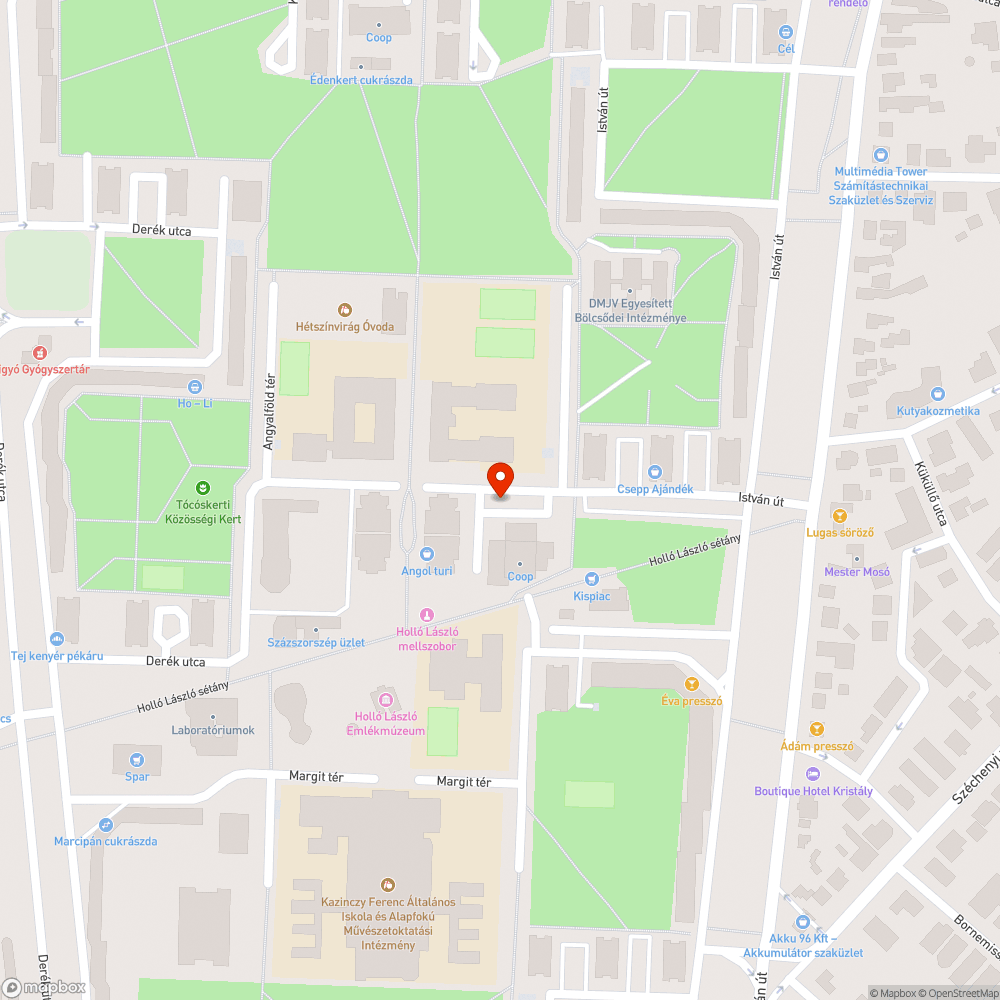 Eldugult víznyelők bejelentés helye