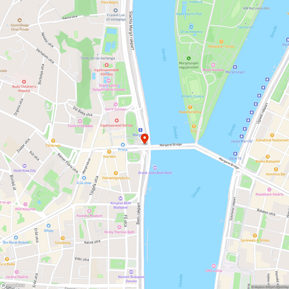 Graffiti a híd lábán bejelentés helye