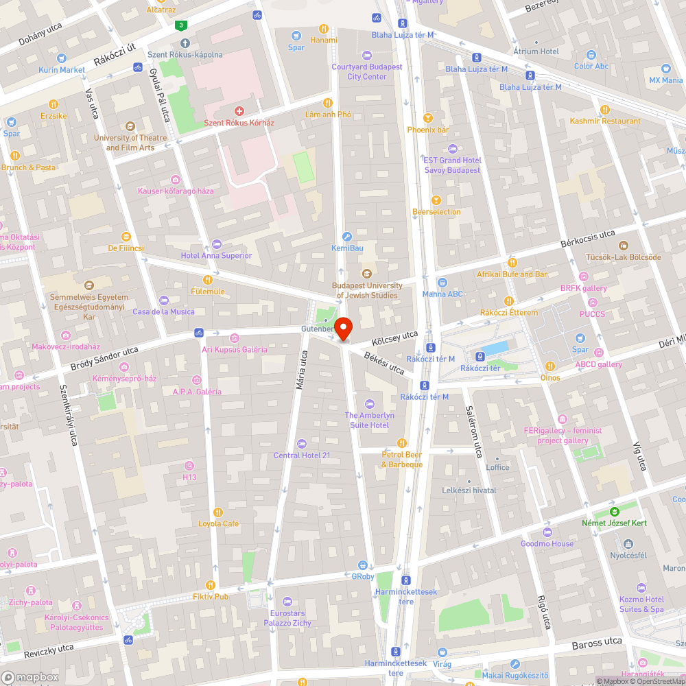 Nem belátható zebra bejelentés helye