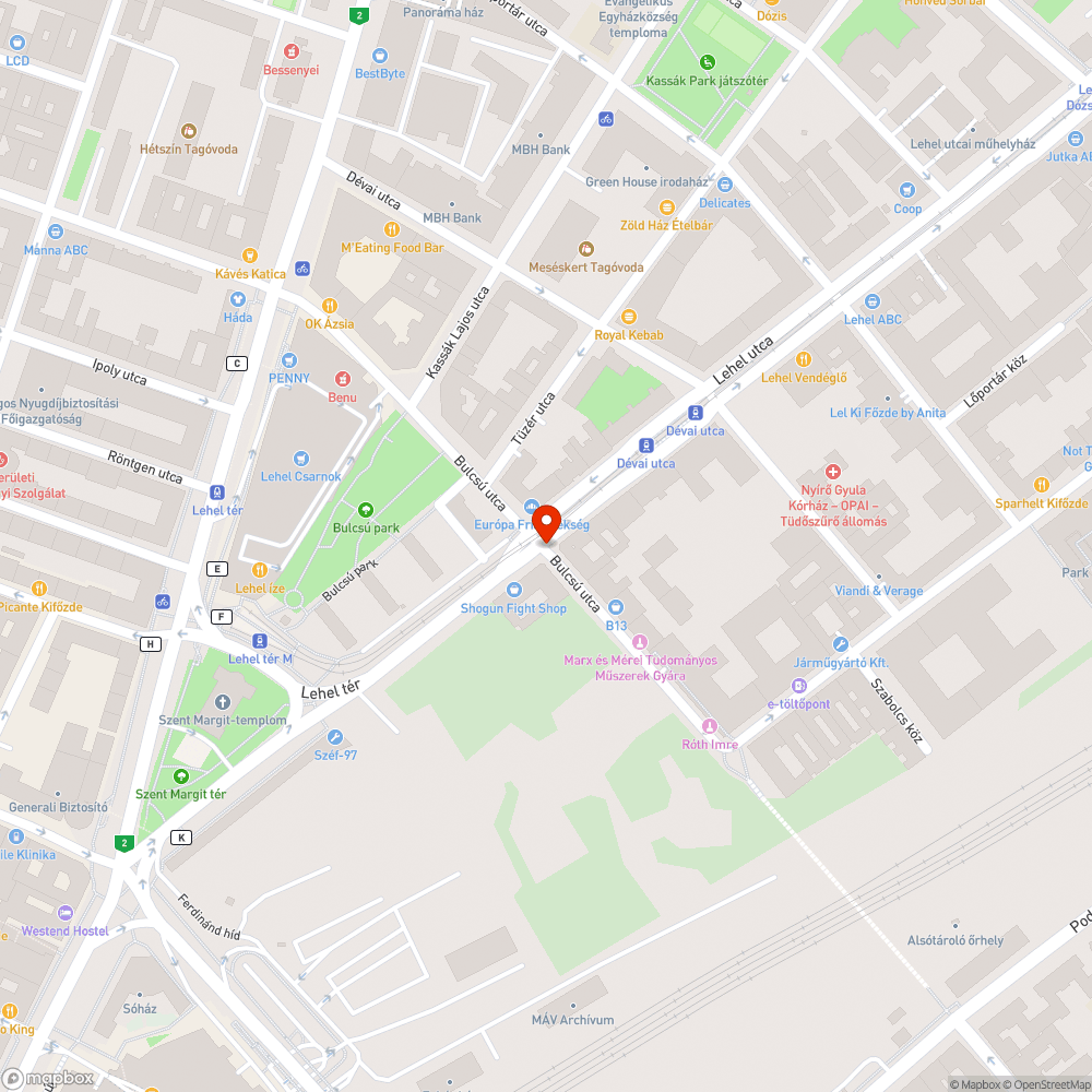 Leparkolt kerékpáros beálló bejelentés helye