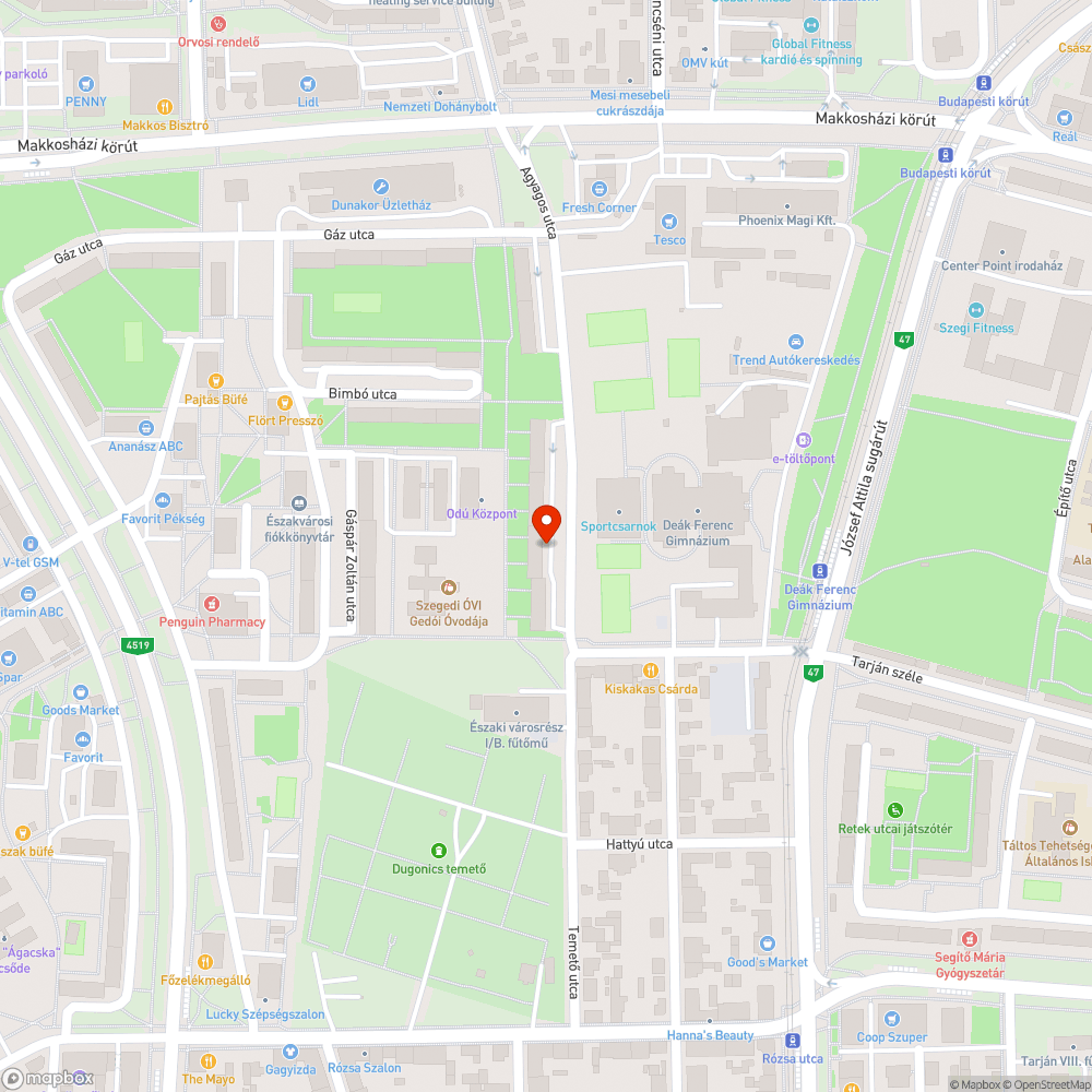 Autógumi a fa törzsén - Agyagos utca 6. bejelentés helye