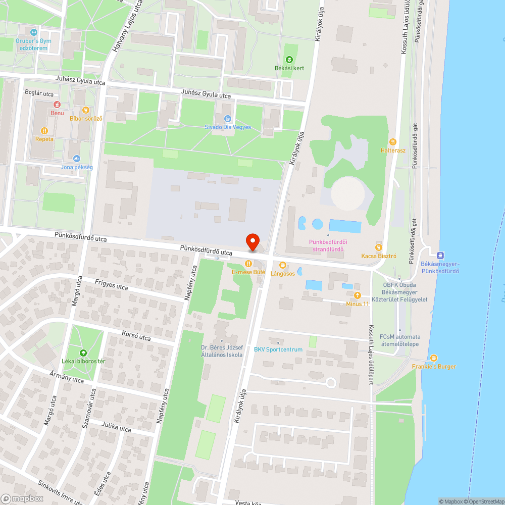 Eldugult víznyelő bejelentés helye