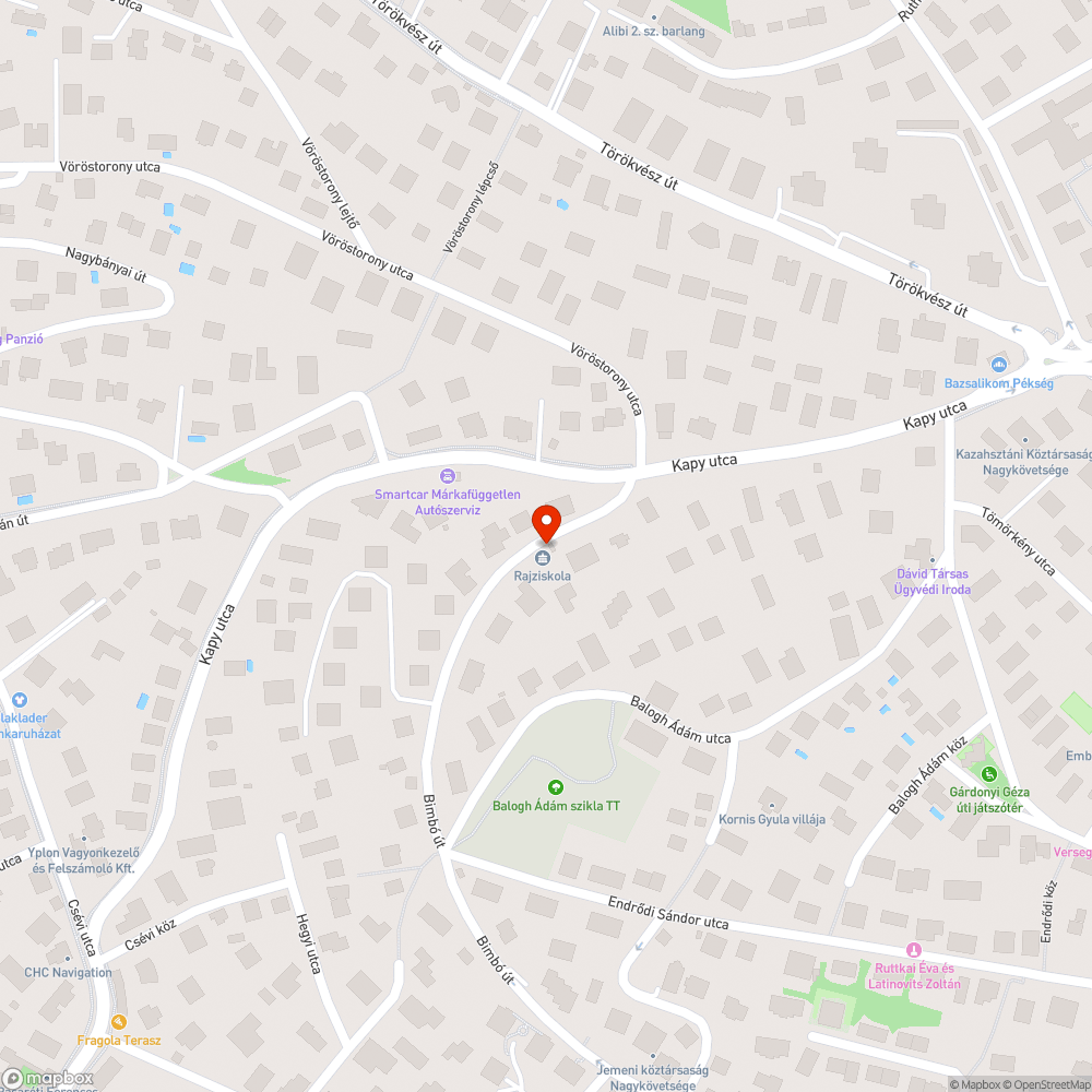 Széteső járda bejelentés helye