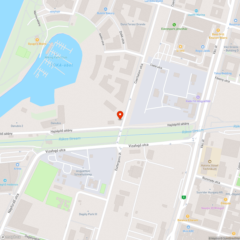 Szemét a Cserhalom utcan bejelentés helye