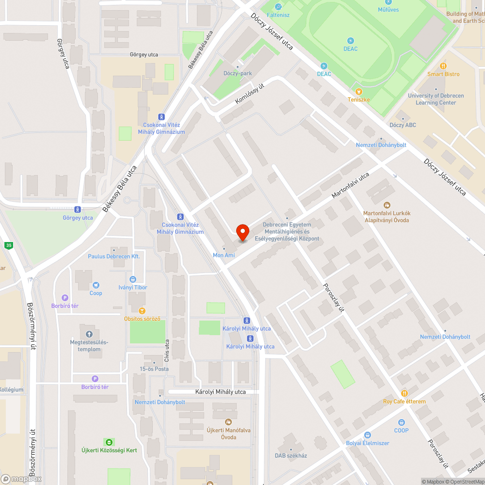 Eldugult csatorna bejelentés helye