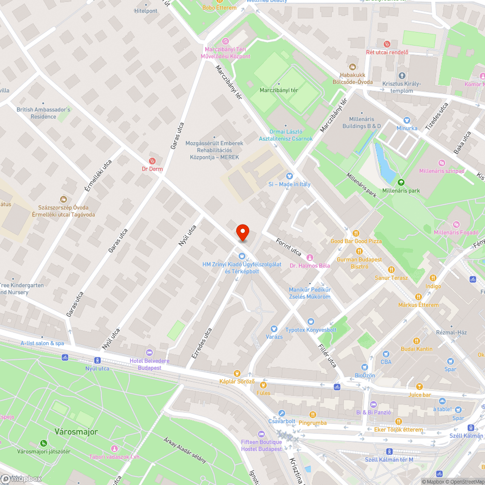 Járda lezárás bejelentés helye