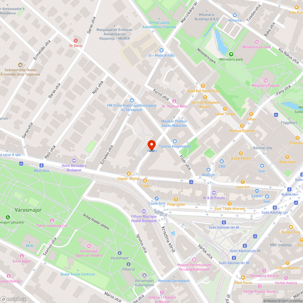 Járdaszegély bejelentés helye