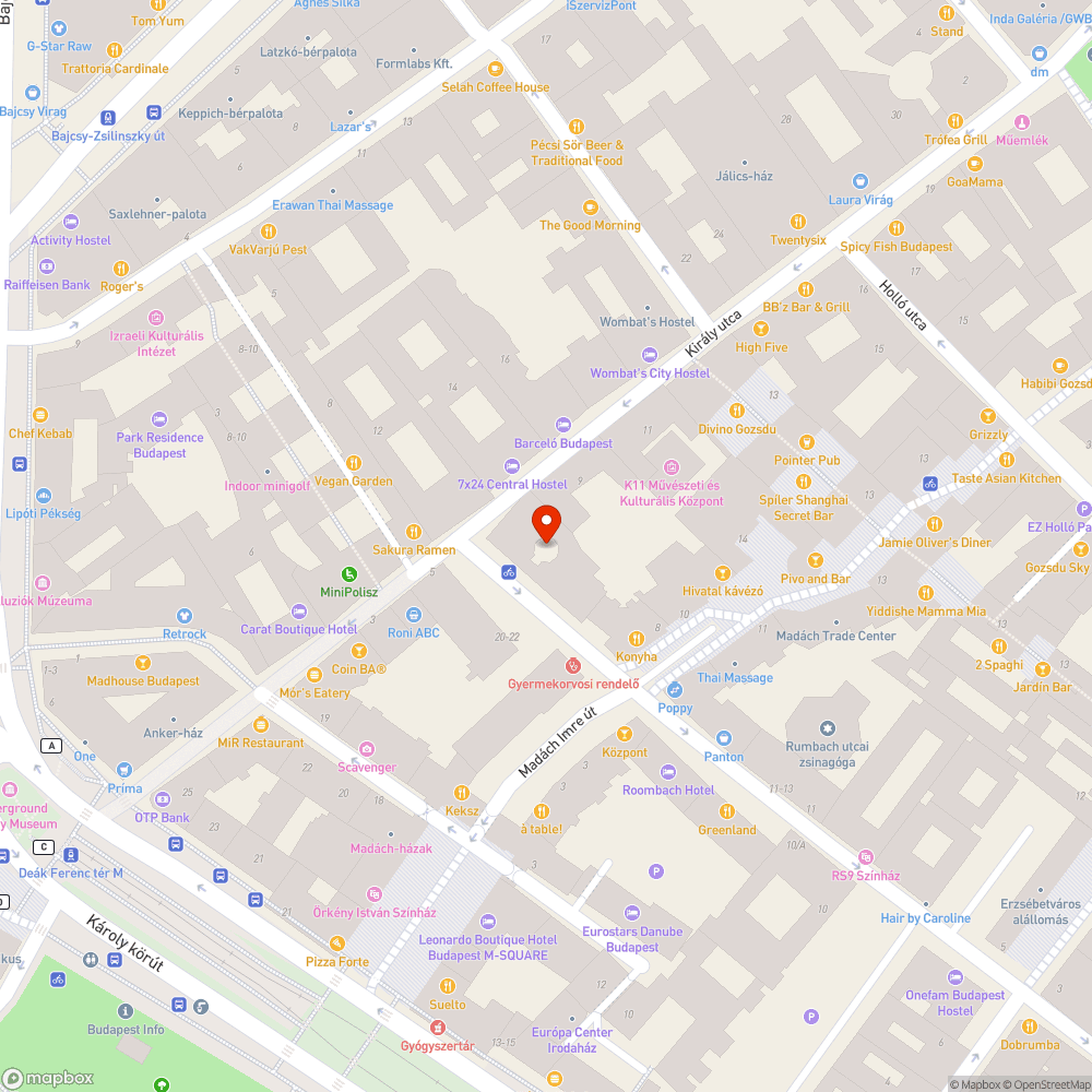 Elsőajtós felszállás bejelentés helye