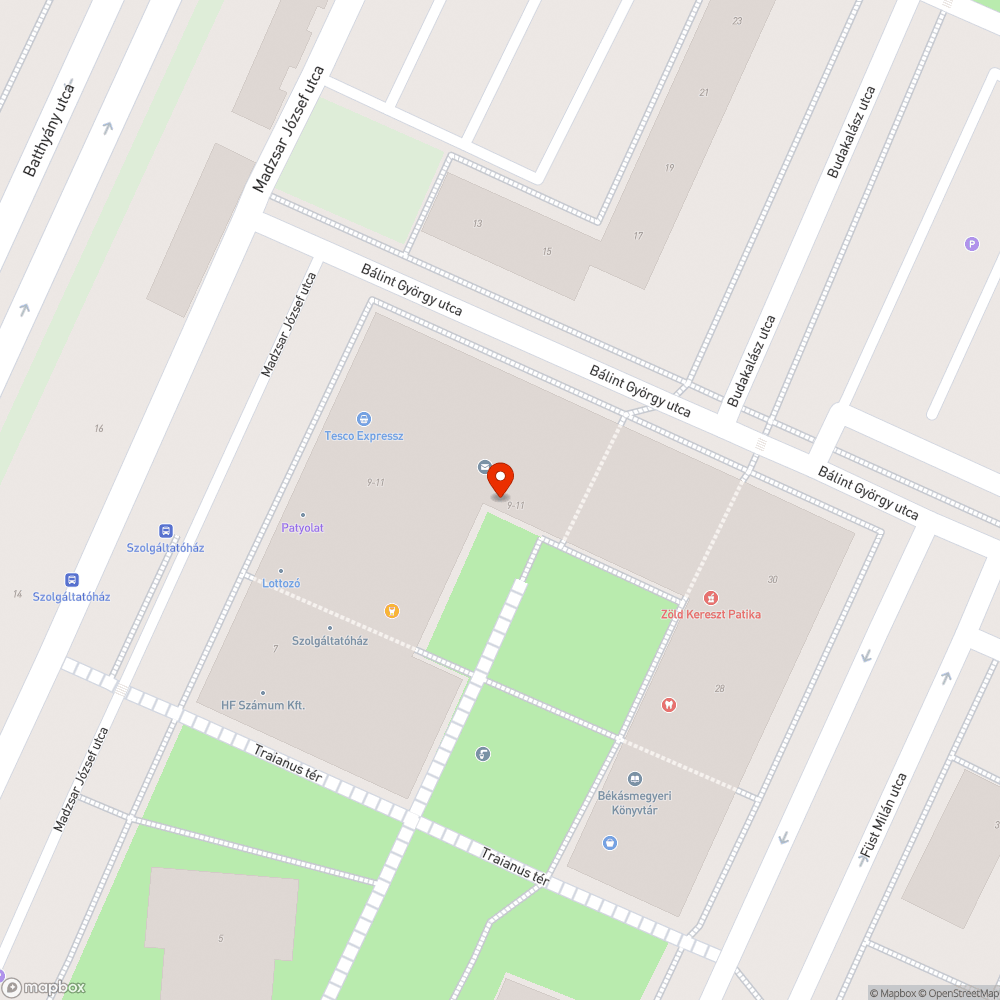 Rendezetlen környék bejelentés helye