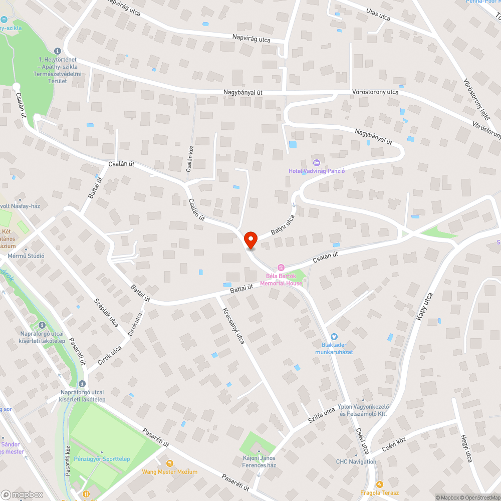 Sérült szegély bejelentés helye