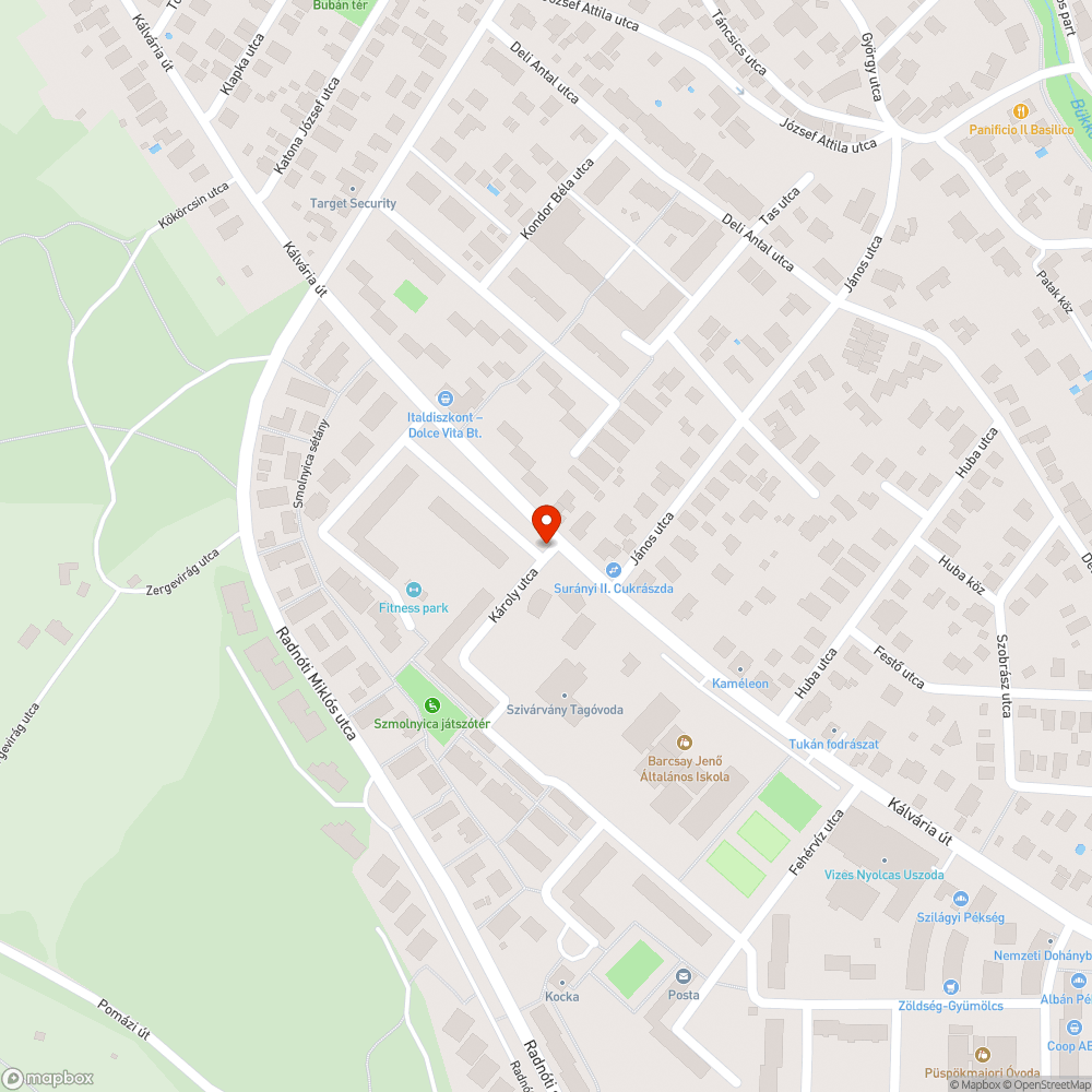 Leesett  figyelmeztető tábla bejelentés helye