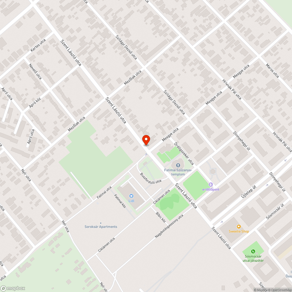 Alacsony tábla bejelentés helye