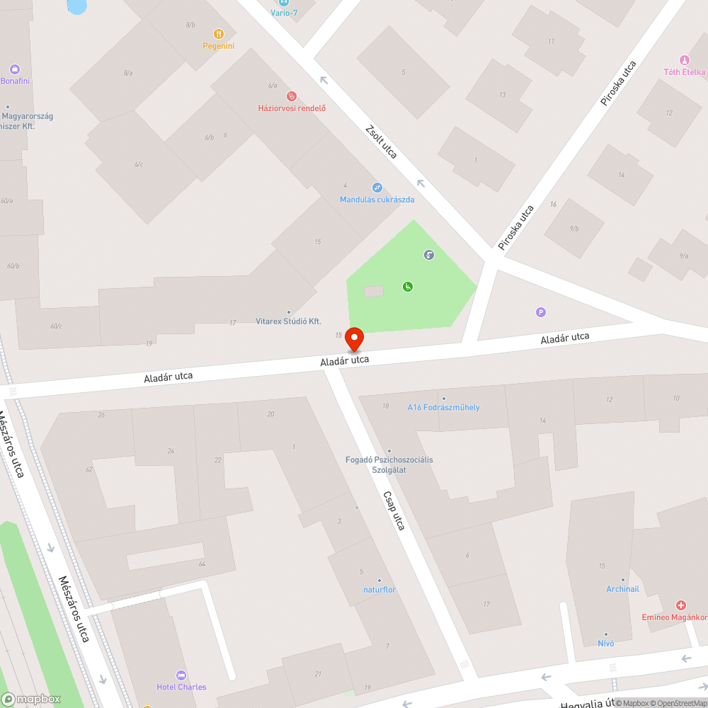 megsülyedt, mozgó fedlap bejelentés helye