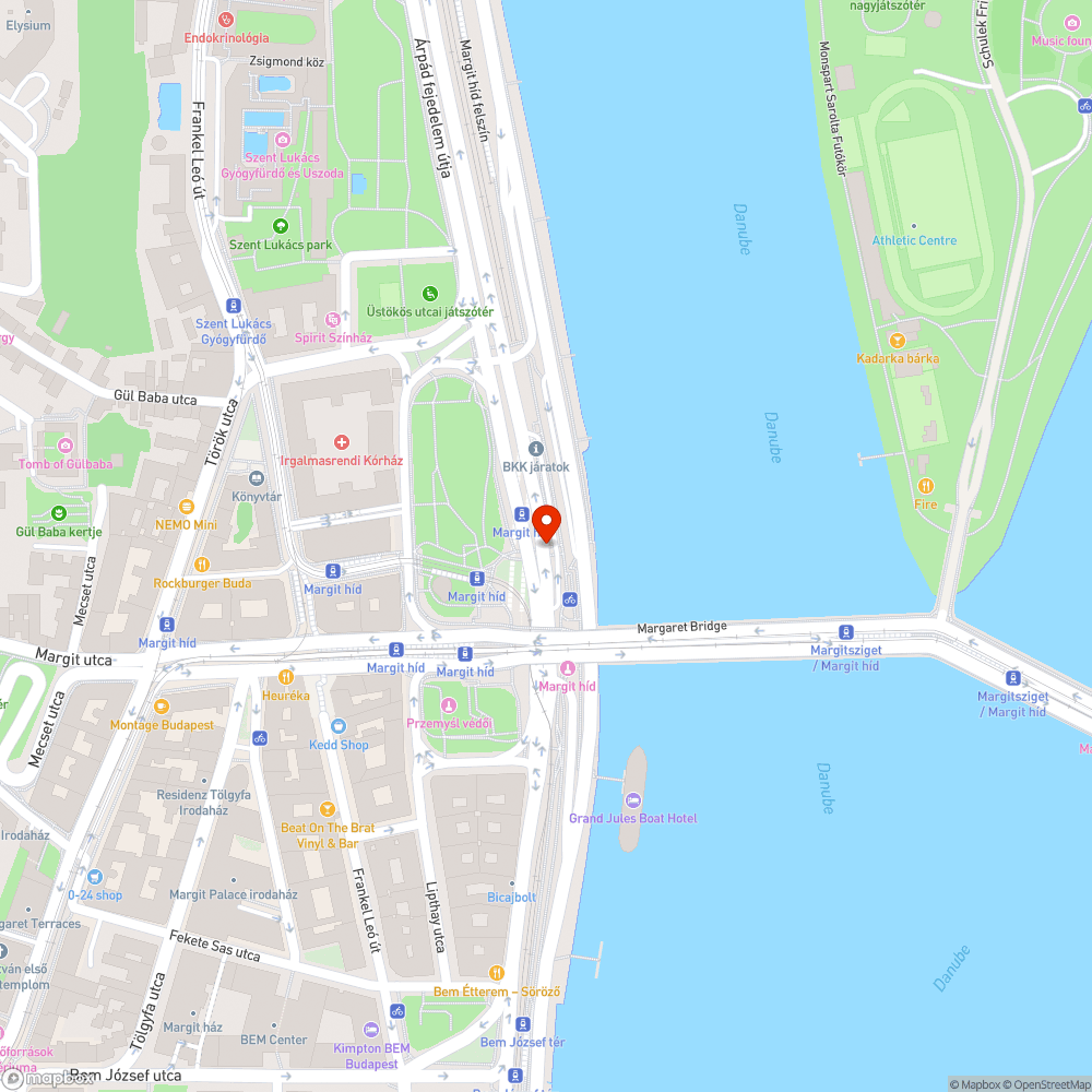 Szétesett gyalogos jelzőlámpa bejelentés helye