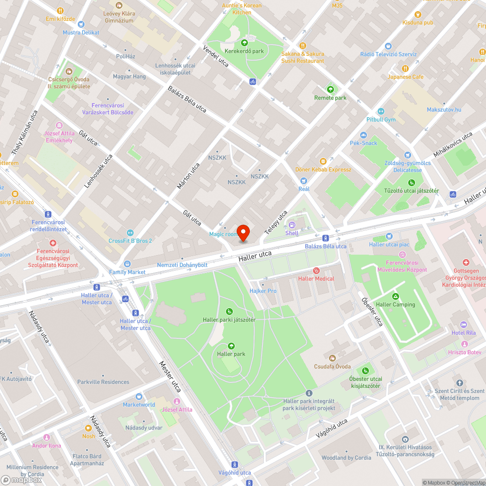 Kidobott kanapé bejelentés helye