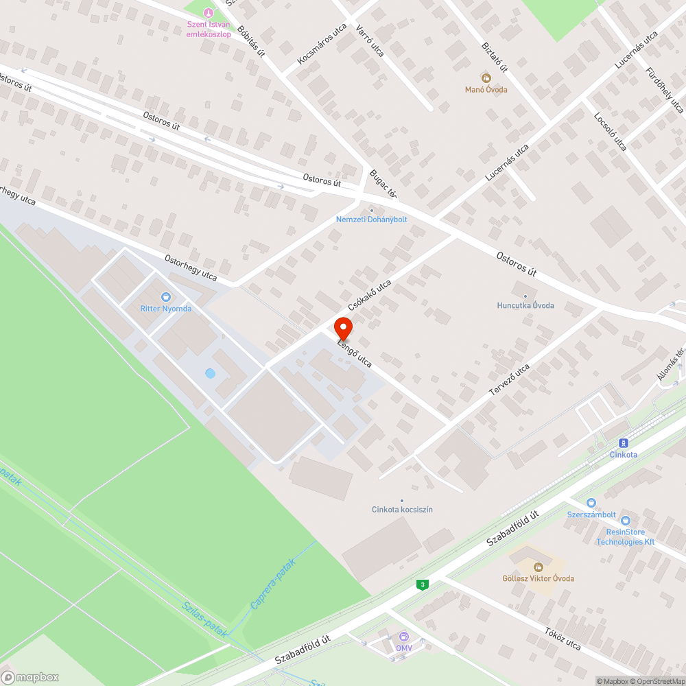 Roncs járművek a Lengő utcában bejelentés helye