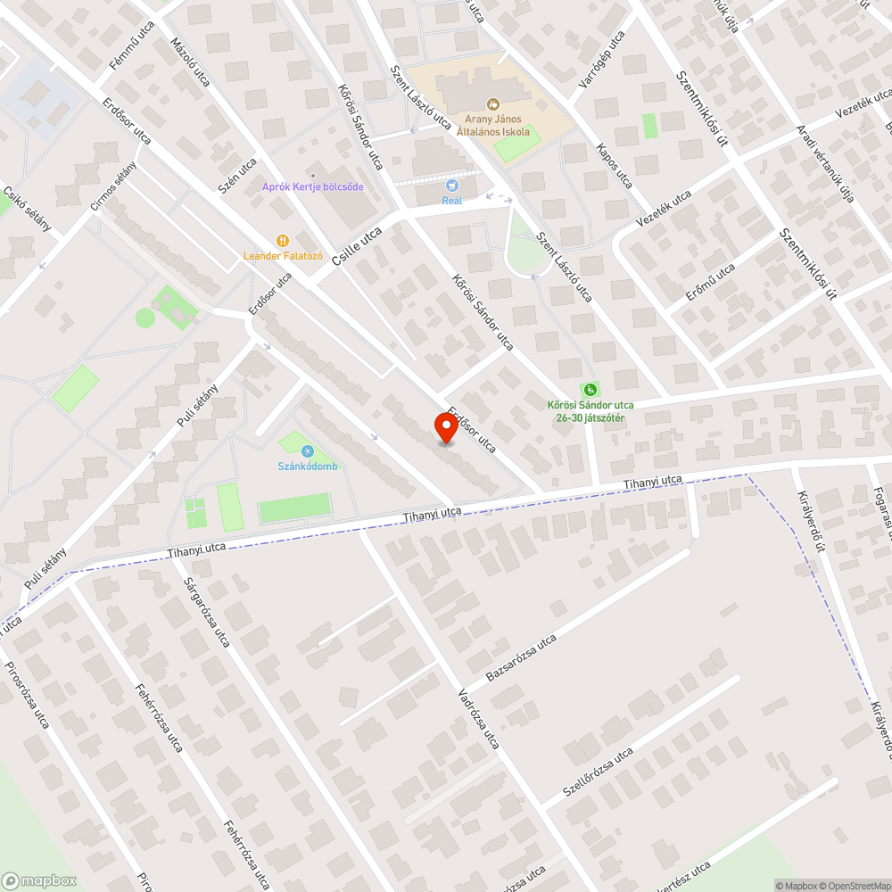 Mozgássérült parkolóhely felfestése bejelentés helye