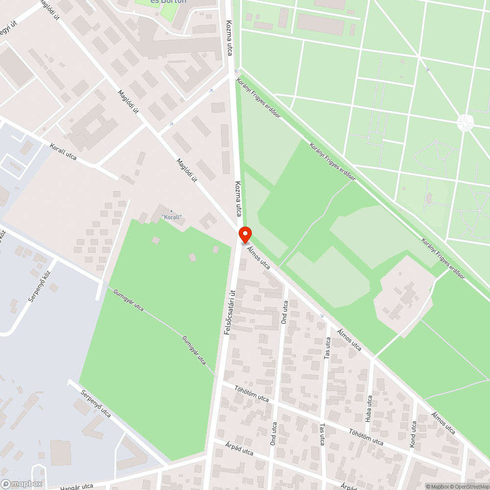 Veszelyes fedlap bejelentés helye