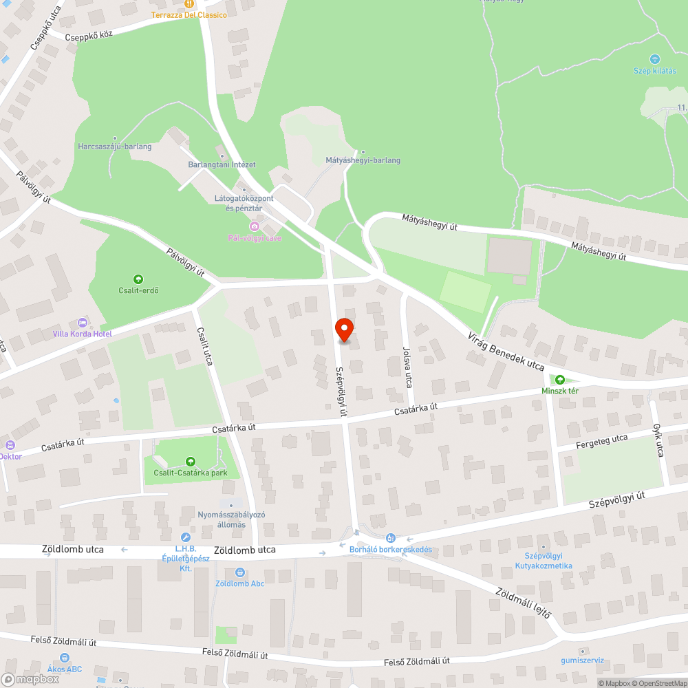 Rendszám nélküli elhagyott Astra bejelentés helye