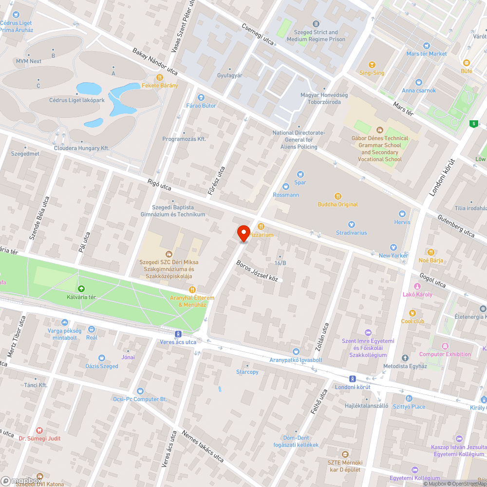 Felesleges oszlop - Boros József utca 20. bejelentés helye